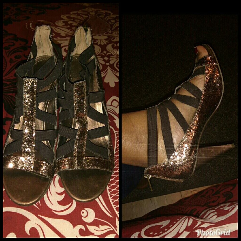 Sparkly Kenneth Cole heels